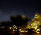Starscape, meteorite trail