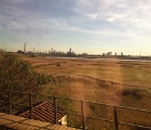 Manhattan from NJ train  Manhattan from NJ train