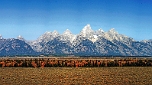 Tetons Teton range, autumn